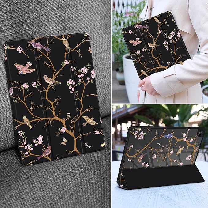 Cherry Blossom & Sparrow