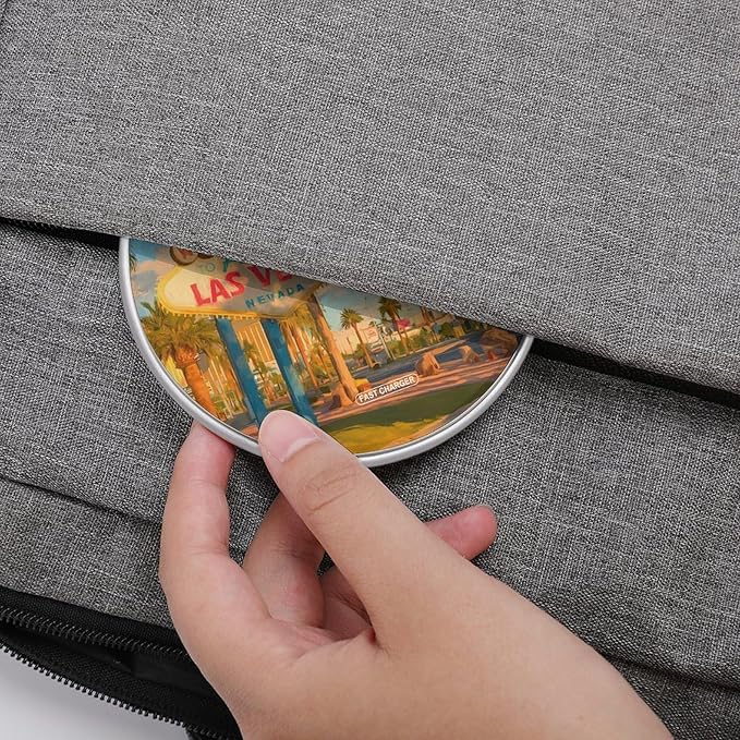 Las Vegas Sunshine Fast Portable Charger 10W Funny Graphic Phone Charging Pad with USB Cable
