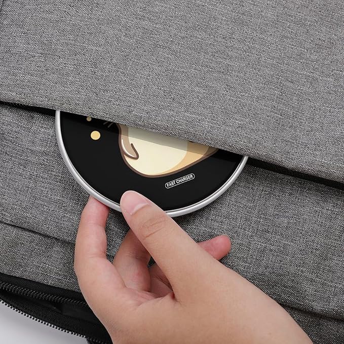 Cute Seals Phone Charger Magnetic Charging Pad Anti-Slip with USB Cable