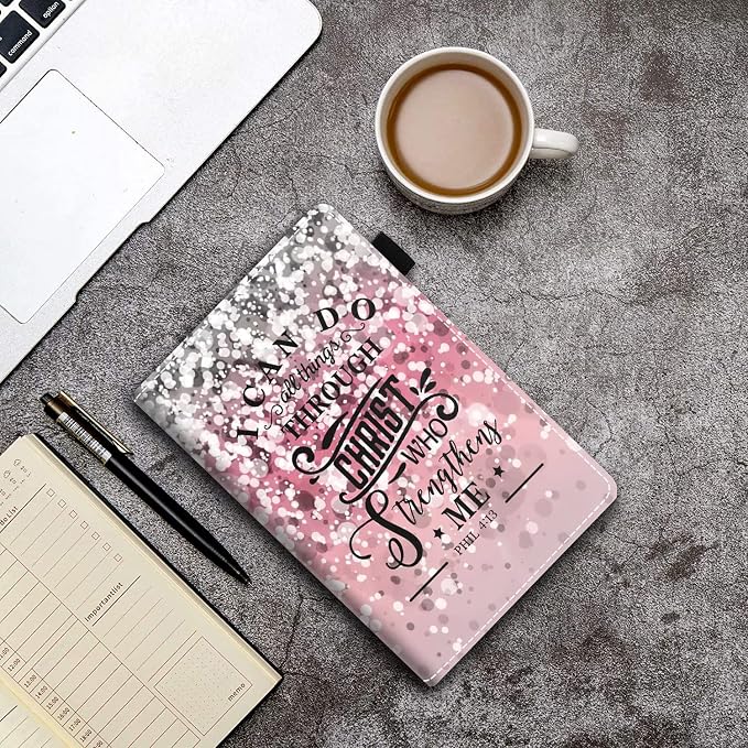 Pink Background Quote Bible Verse Phil 4:13