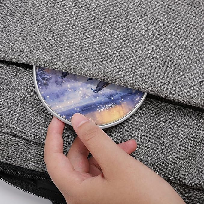 Canadian Flight Bird Geese Wireless Charger Anti-Slip Wireless Charging Pad Slim Charger Mat for Men Women