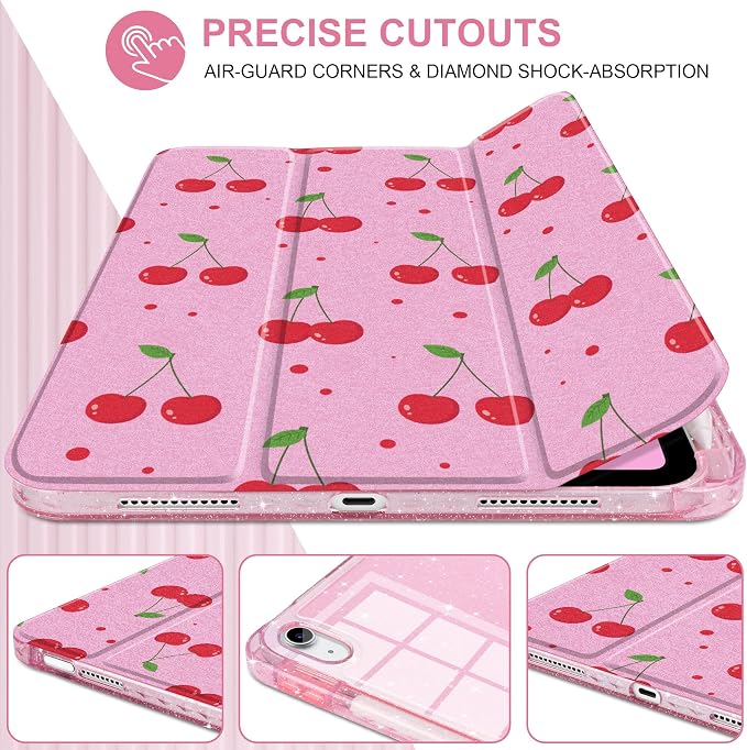 Pink - Retro Cherries