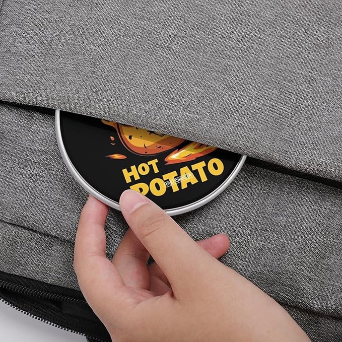 Hot Potato Phone Charger Magnetic Charging Pad Anti-Slip with USB Cable