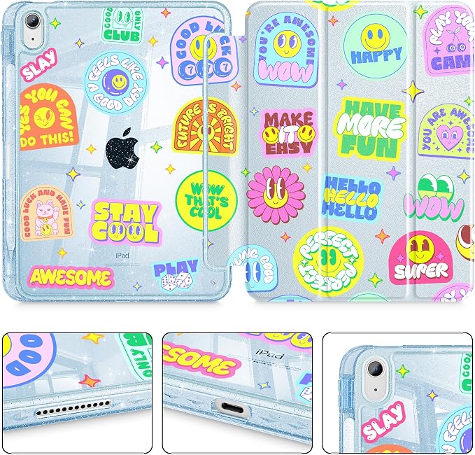 Blue Cartoon stickers