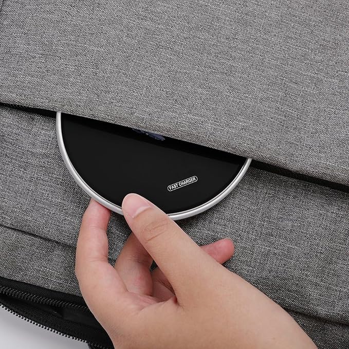 Ocean Whale Wireless Charger Anti-Slip Wireless Charging Pad Slim Charger Mat for Men Women