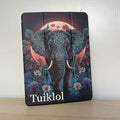 Tuiklol for iPad 10.2 case 2021 Generation 9th Release Built in Pencil Holder-Trifold Stand-Auto Wake/Sleep.TPU Protection Stand Back Cover for 2020 2019 [8th/7th] iPad 10.2'' CaseCute Eleplant