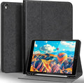 Gexmil Leather Case for iPad air 10.5 Inch (3rd Gen.2019)iPad Pro 10.5 Inch(2017) with Built-in Apple Pencil HolderPremium Cowhide Folio CoverPalm-Print Black