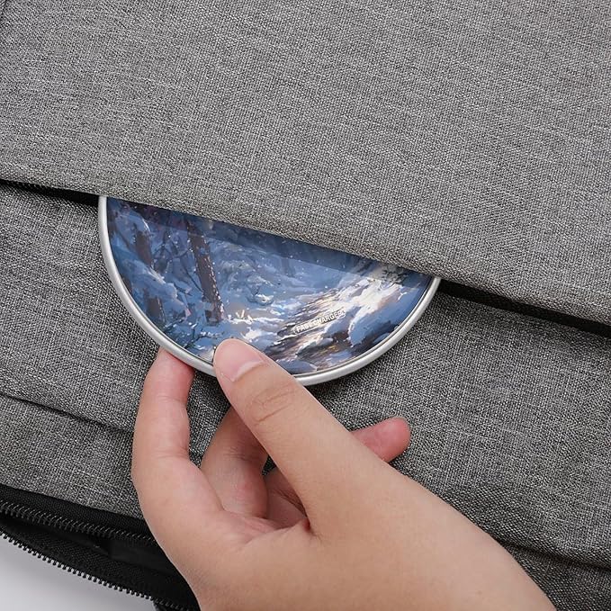 Snowy Forests ICY River Winter Phone Charger Magnetic Charging Pad Anti-Slip with USB Cable