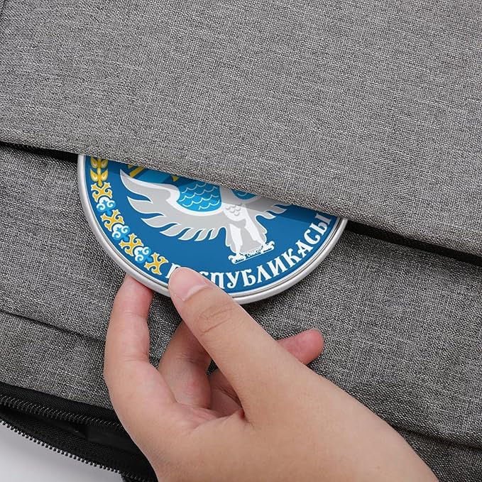 Emblem of Kyrgyzstan Fast Portable Charger 10W Funny Graphic Phone Charging Pad with USB Cable
