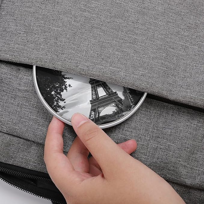 Eiffel Tower London Wireless Charger Fast Wireless Charging Pad with USB Cable 10W Anti-Slip Magnetic Wireless Charger Portable Slim Charger Puck Travel Charging Station