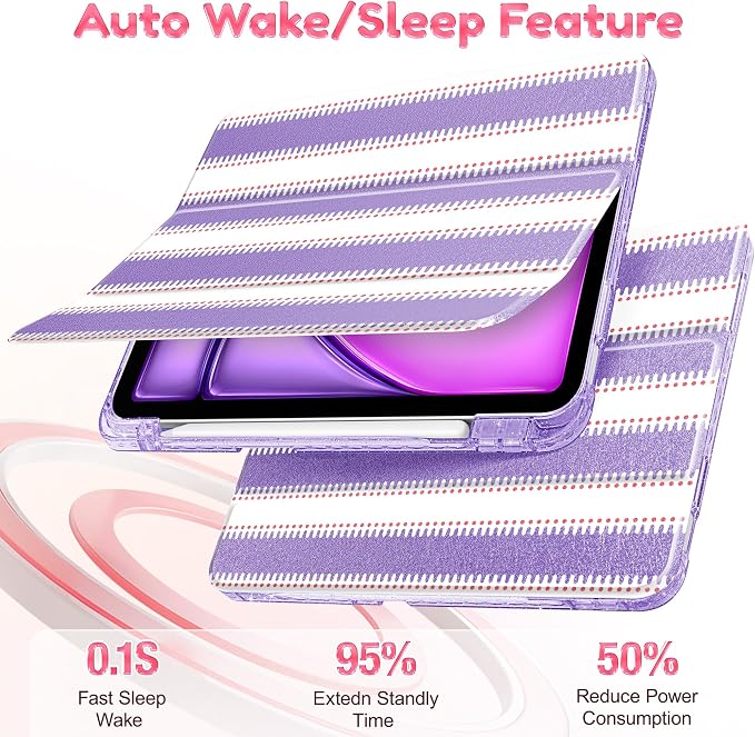 Delicate stripes-purple