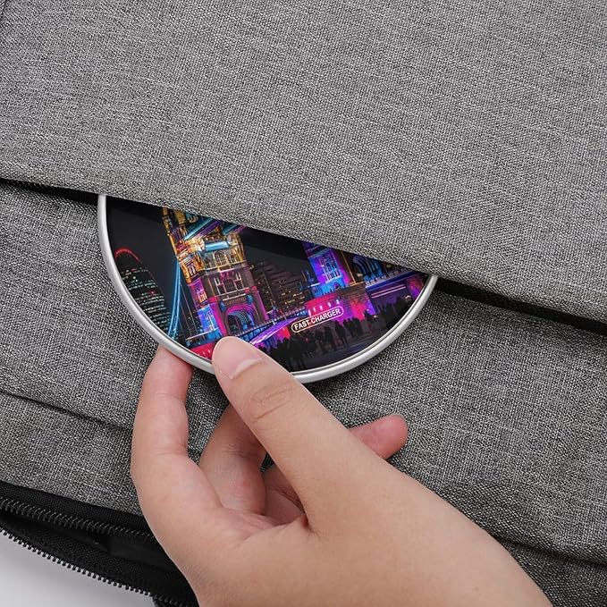 London Bridge Wireless Charger Anti-Slip Wireless Charging Pad Slim Charger Mat for Men Women
