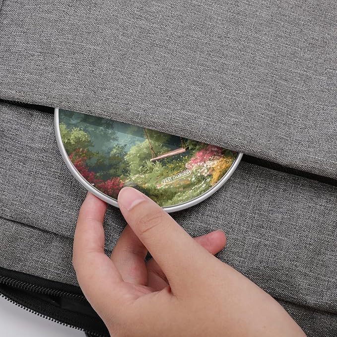 Swing Old Tree Forests Fast Portable Charger 10W Funny Graphic Phone Charging Pad with USB Cable