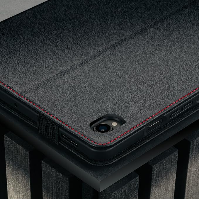 Black with Red Detail