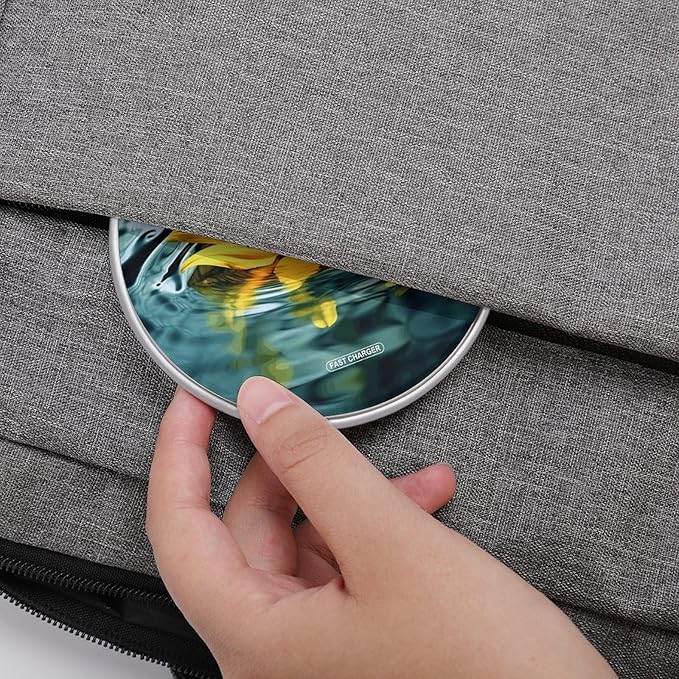 Sunflower in Water Wireless Charger Fast Wireless Charging Pad with USB Cable 10W Anti-Slip Magnetic Wireless Charger Portable Slim Charger Puck Travel Charging Station