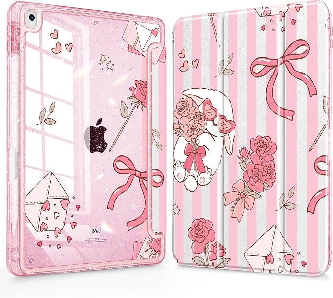 Roses & Rabbit & Stripe