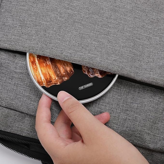 Cannele French Dessert Phone Charger Magnetic Charging Pad Anti-Slip with USB Cable